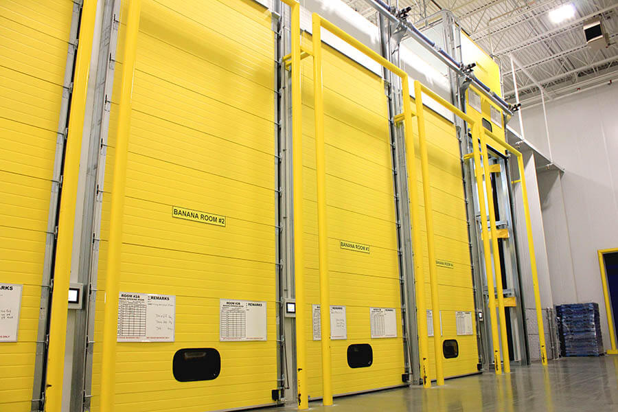 Safe On Foods 5 x 42 Pallet Banana Ripening Rooms